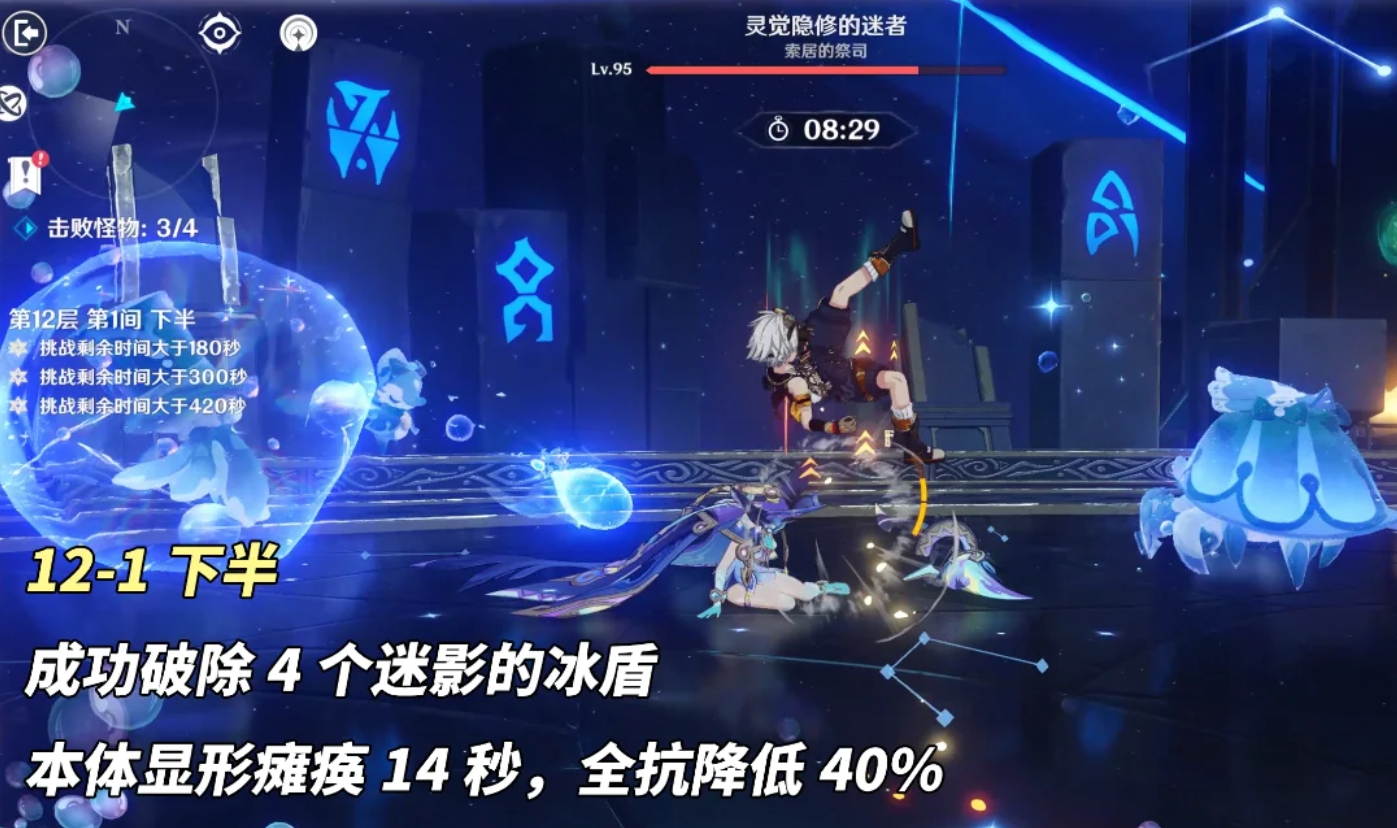 原神1月深境螺旋十二层怎么打