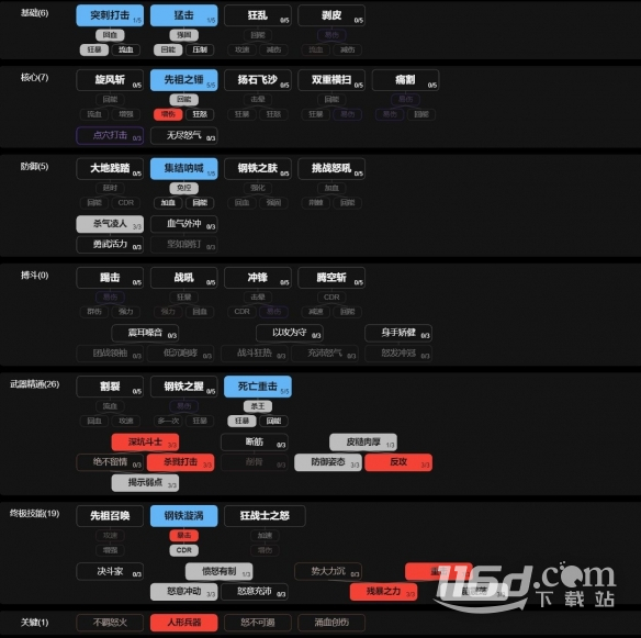 暗黑4野蛮人切武器流bd一览