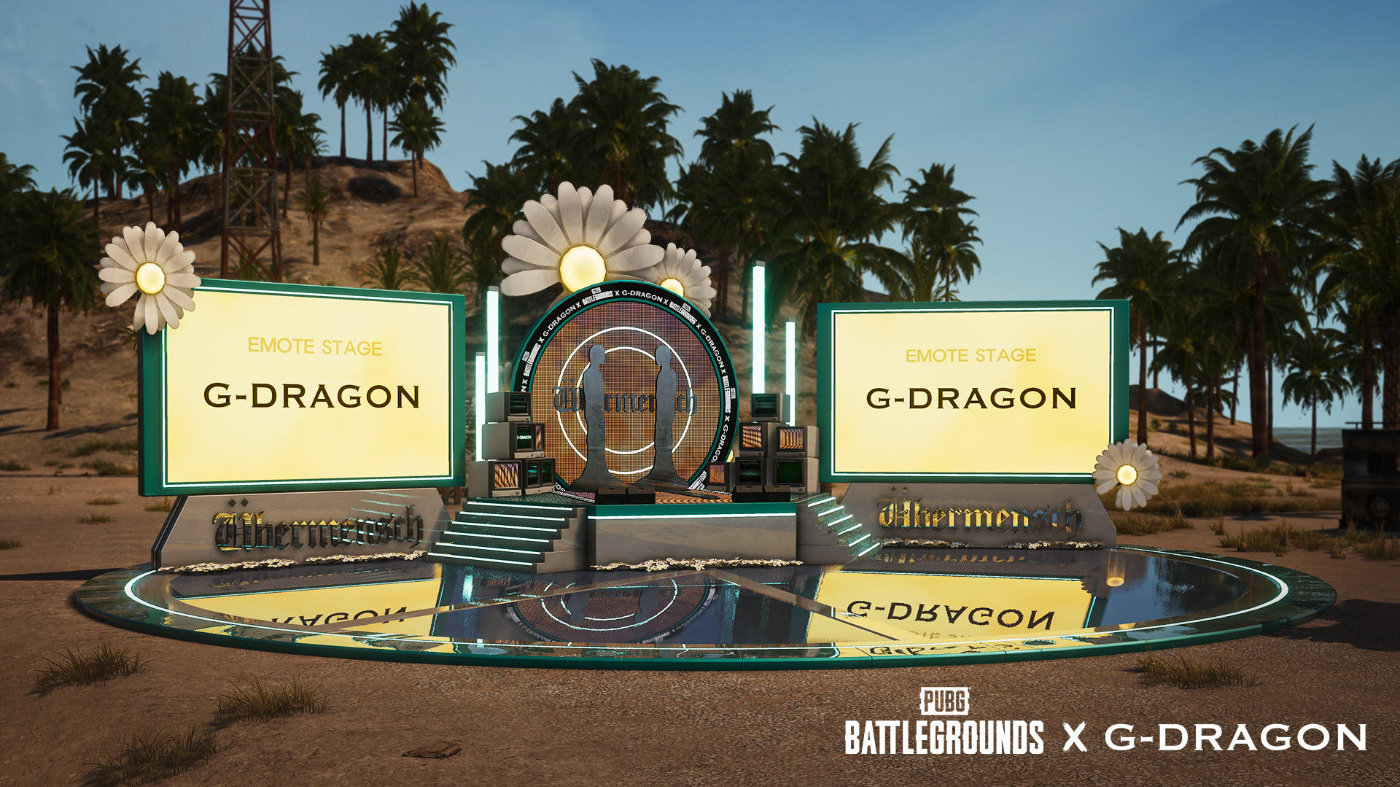 PUBGxGD权志龙联名,金秋农场大作战正式上线