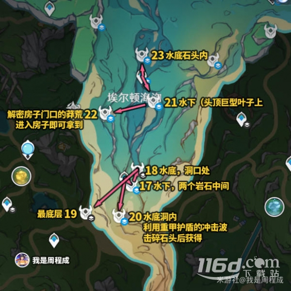 原神4.0水神瞳全收集方法介绍