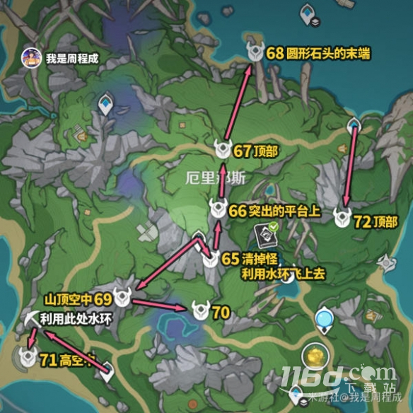 原神4.0水神瞳全收集方法介绍