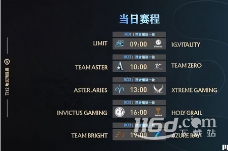 DOTA2ti12中国区预选赛赛程详情