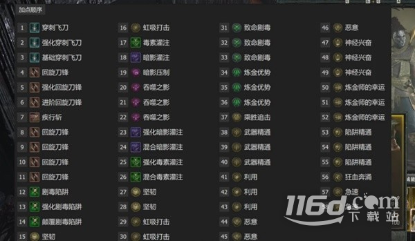 暗黑破坏神4游侠开荒天赋技能加点介绍