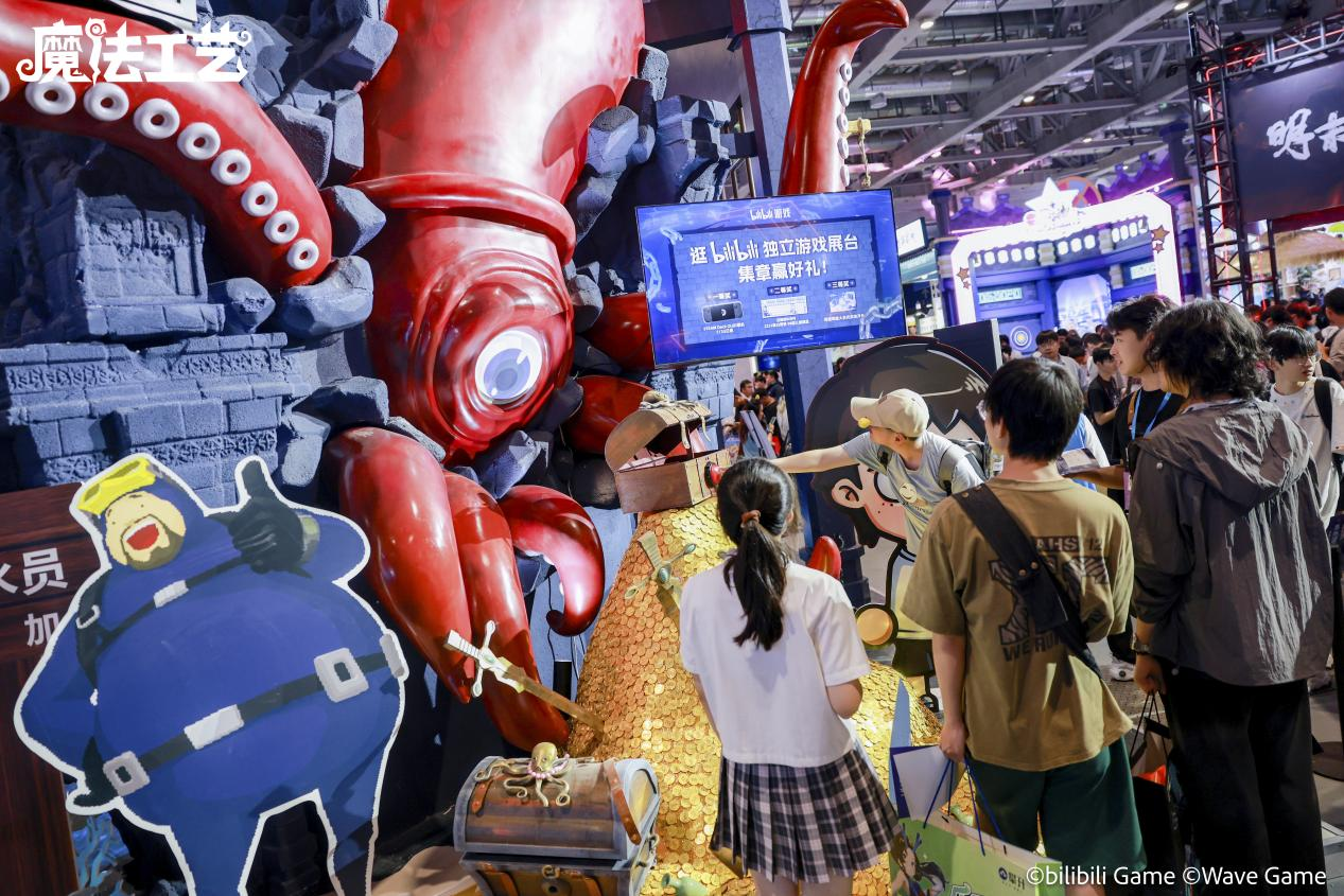 深海到魔法世界,《魔法工艺》×《潜水员戴夫》联动惊艳亮相BW2025