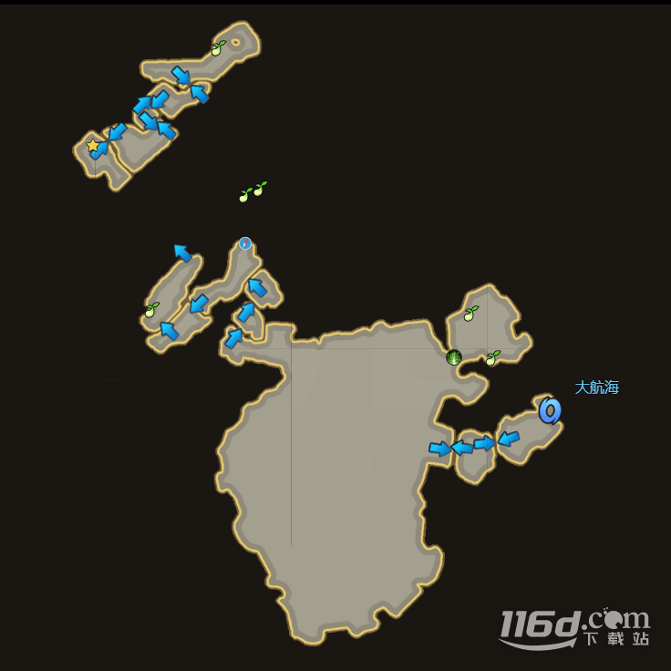 《命运方舟》约定岛摩可可位置一览
