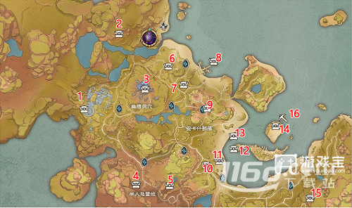 塔瑞斯世界安卡什宝箱位置攻略分享