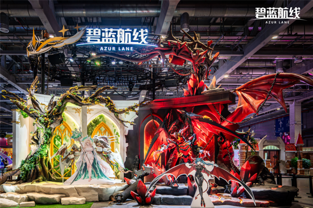 精灵与恶魔共舞,《碧蓝航线》打造双生奇境展台惊艳亮相BW2025