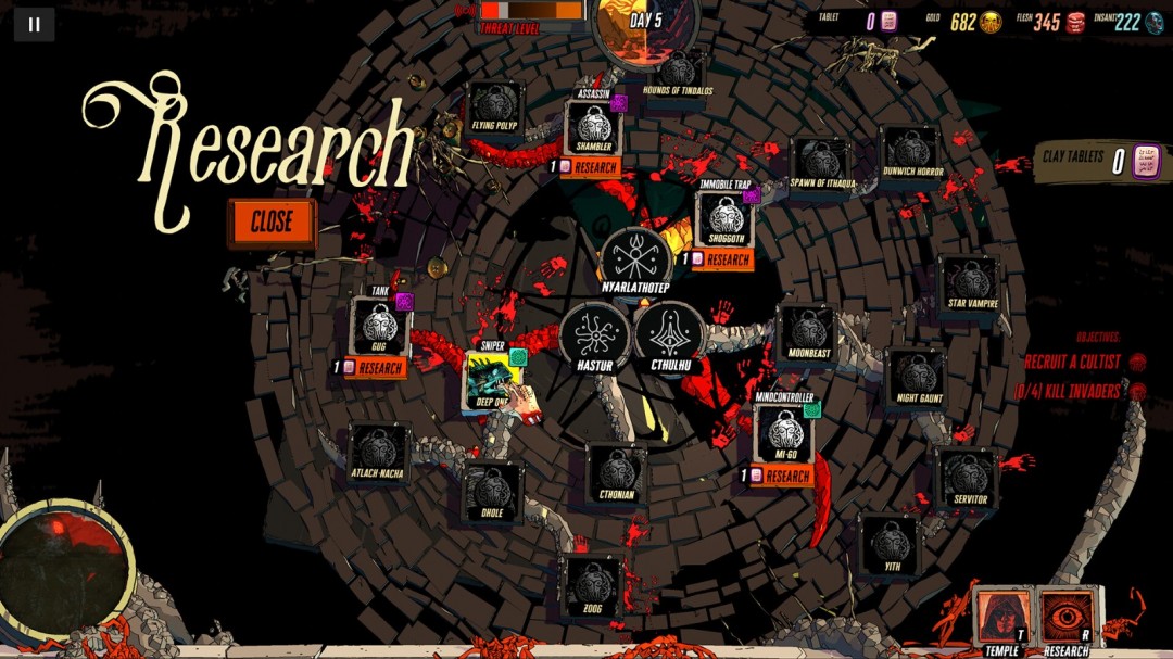 实时战术地牢建造游戏《Cthulhu Keeper》Steam页面开放，发售日期待定！