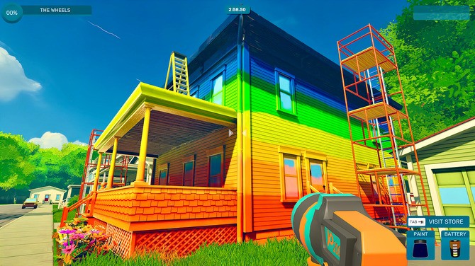 肆意涂鸦新游《喷漆模拟》Steam上线，支持中文！
