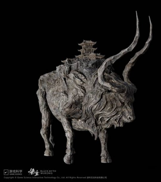 《黑神话》意象七大圣建模一览：牛魔王、禺狨王！