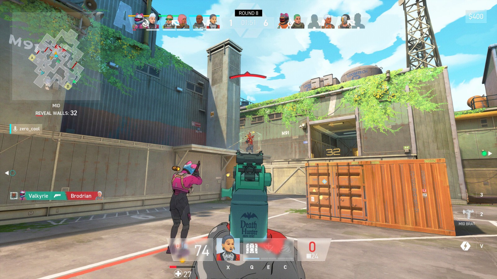 3v3战术竞技射击游戏《SpectreDivide》今日Steam页面上线，支持中文！