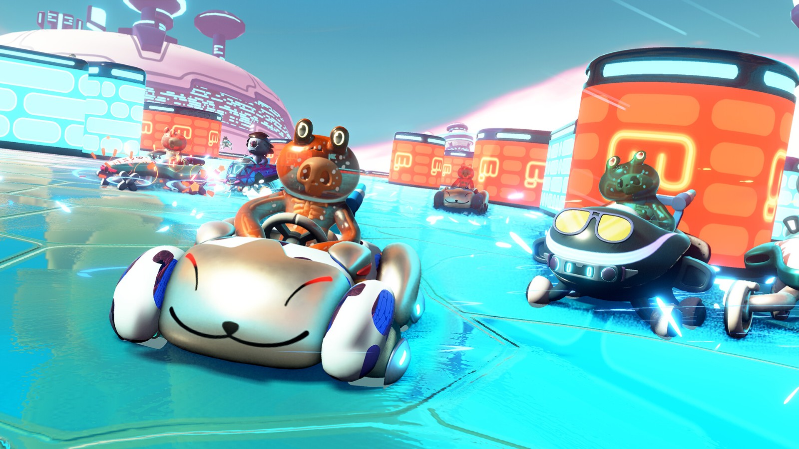 多人赛车游戏《Cosmic Royale》Steam页面开放，支持简中！