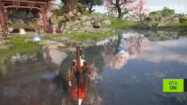 《永劫无间》全景光追和DLSS光线重建，画面提升！