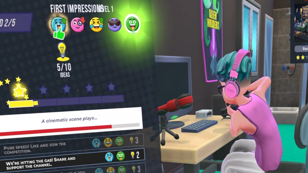 模拟经营游戏《Youtubers Life 3》Steam页面开放，年内发售！