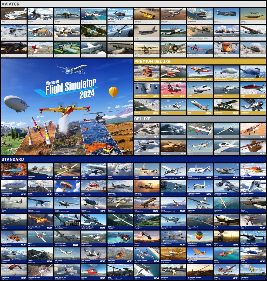 模拟游戏《微软飞行模拟2024》Steam页面上线，11月19日推出！