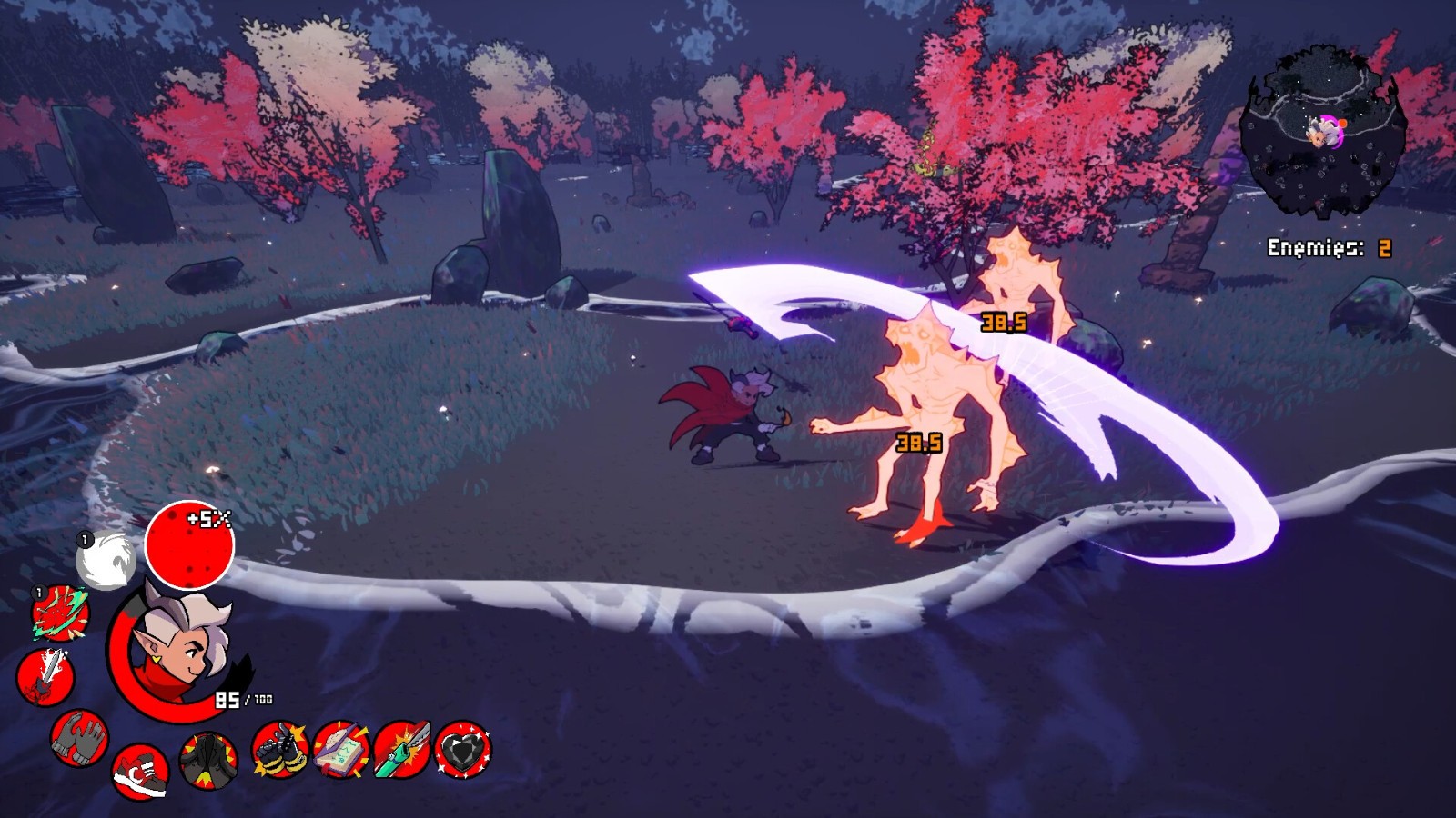 2.5D动作Roguelite游戏《Heart Dungeon》Steam页面开放，发售日期待定！