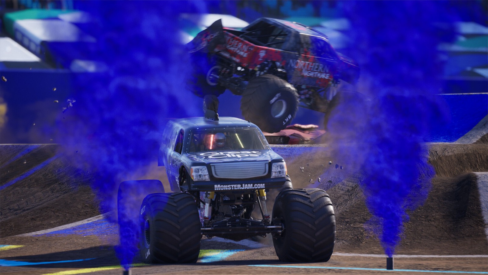 越野街机赛车游戏《Monster Jam™ Showdown》Steam页面上线，8月29日发售!