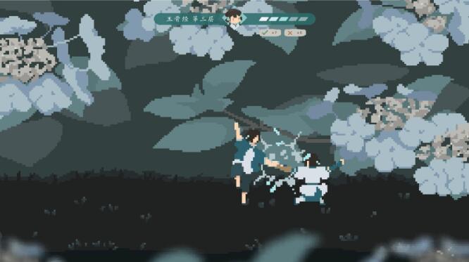 3月15日简短轻松的国风动作游戏《月白》Steam页面上线
