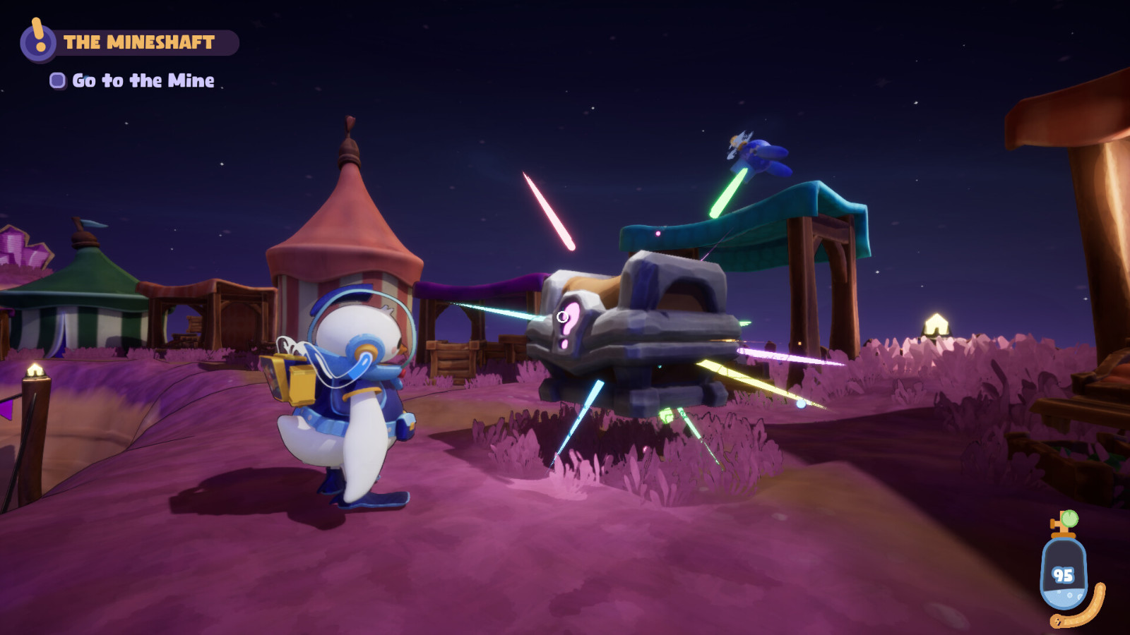 休闲冒险游戏《Duck Side of the Moon》Steam页面开放，发售日期待定！