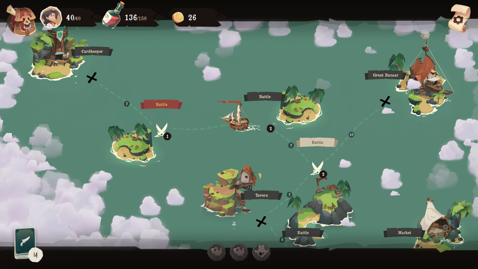 卡牌冒险游戏《航海奇闻2：传承》Steam页面上线，明年发售！