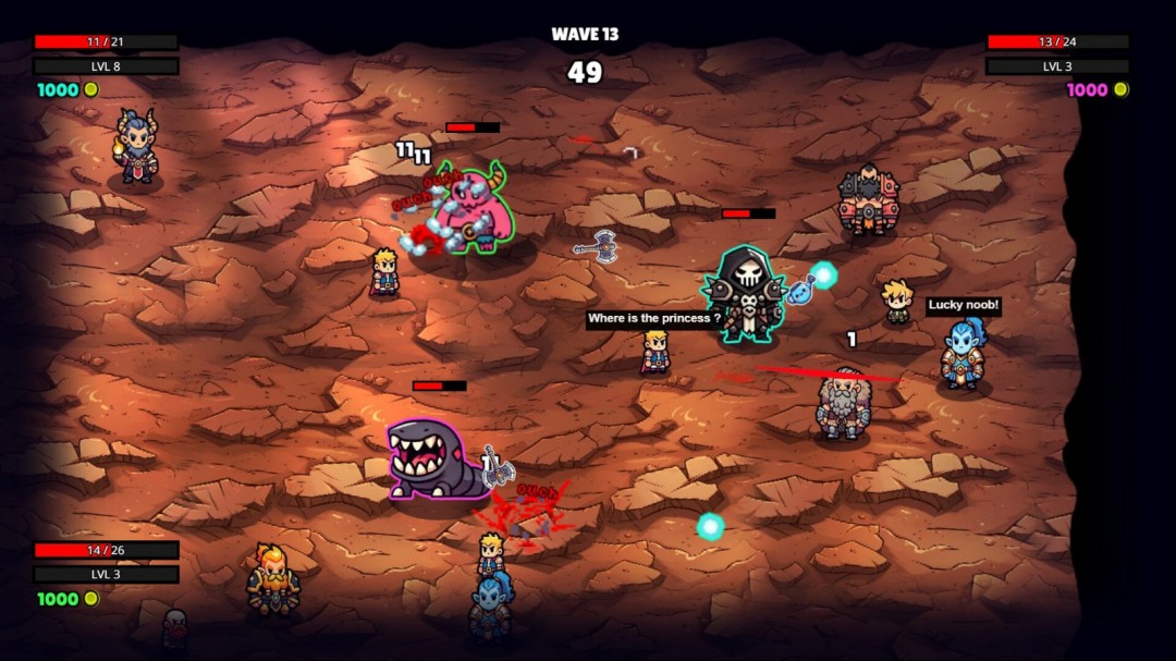 Roguelike游戏《Noobs Are Coming》Steam页面开放，年内发售！