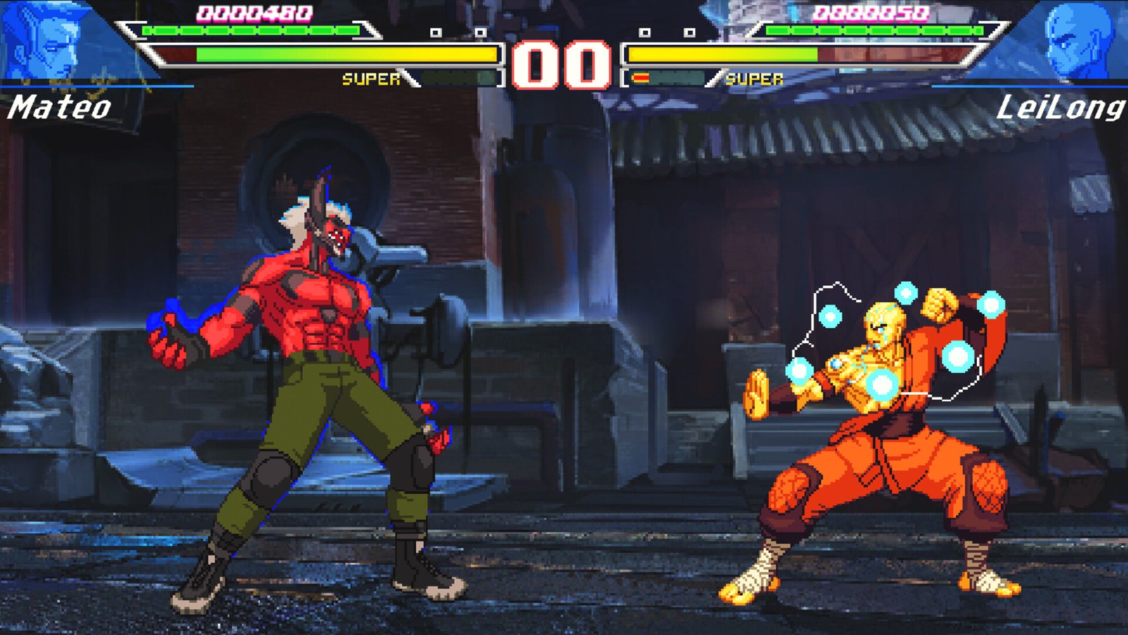 格斗游戏《Blazing Strike》Steam页面上线，支持中文！