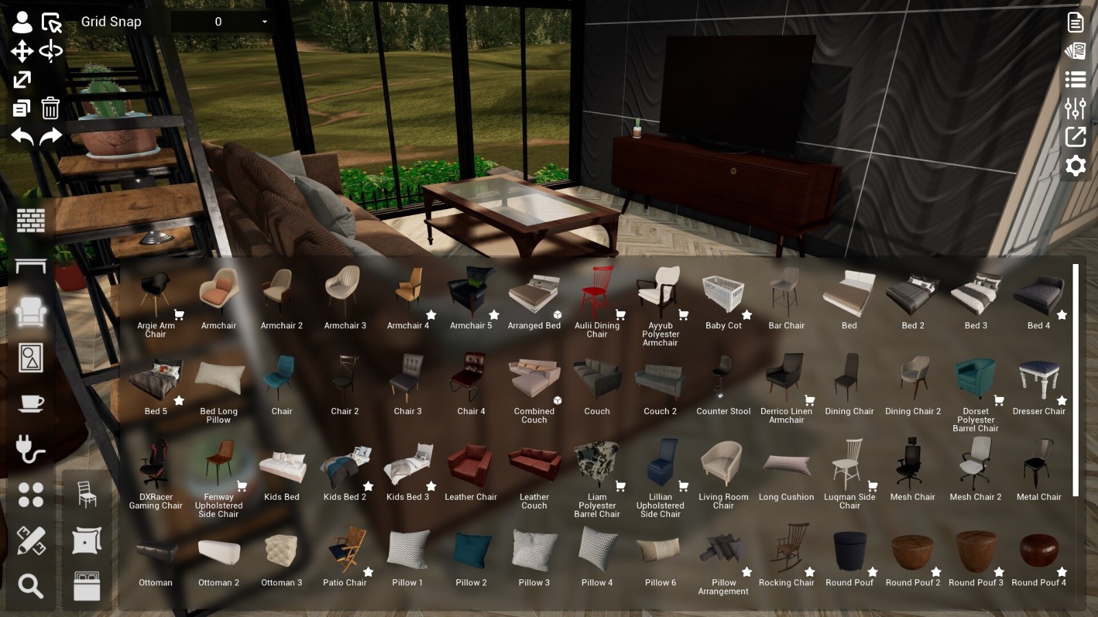 今日，模拟建造游戏《Interior Designer》Steam页面上线！