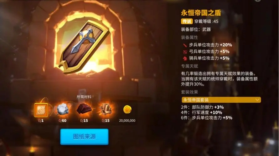 万国觉醒永恒帝国套装怎么获取