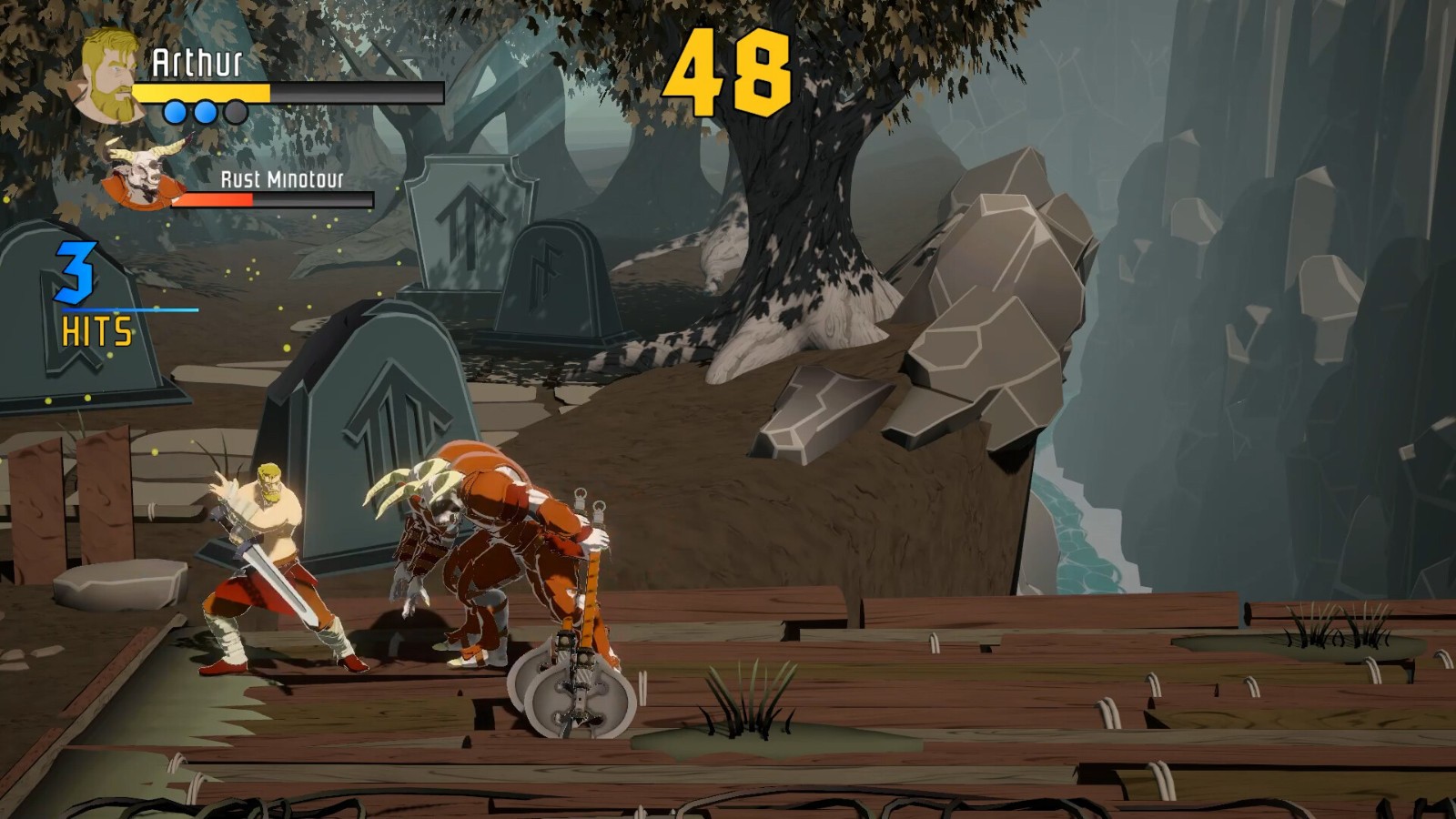 幻想题材街机格斗游戏《Blades & Battles》Steam页面开放，发售日期待定！
