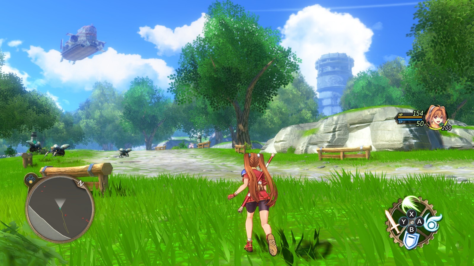 经典RPG游戏《英雄传说：空之轨迹the 1st》重制版Steam页面上线！