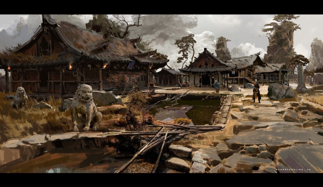 《黑神话：悟空》艺术设定图赏，八戒威风凛凛！