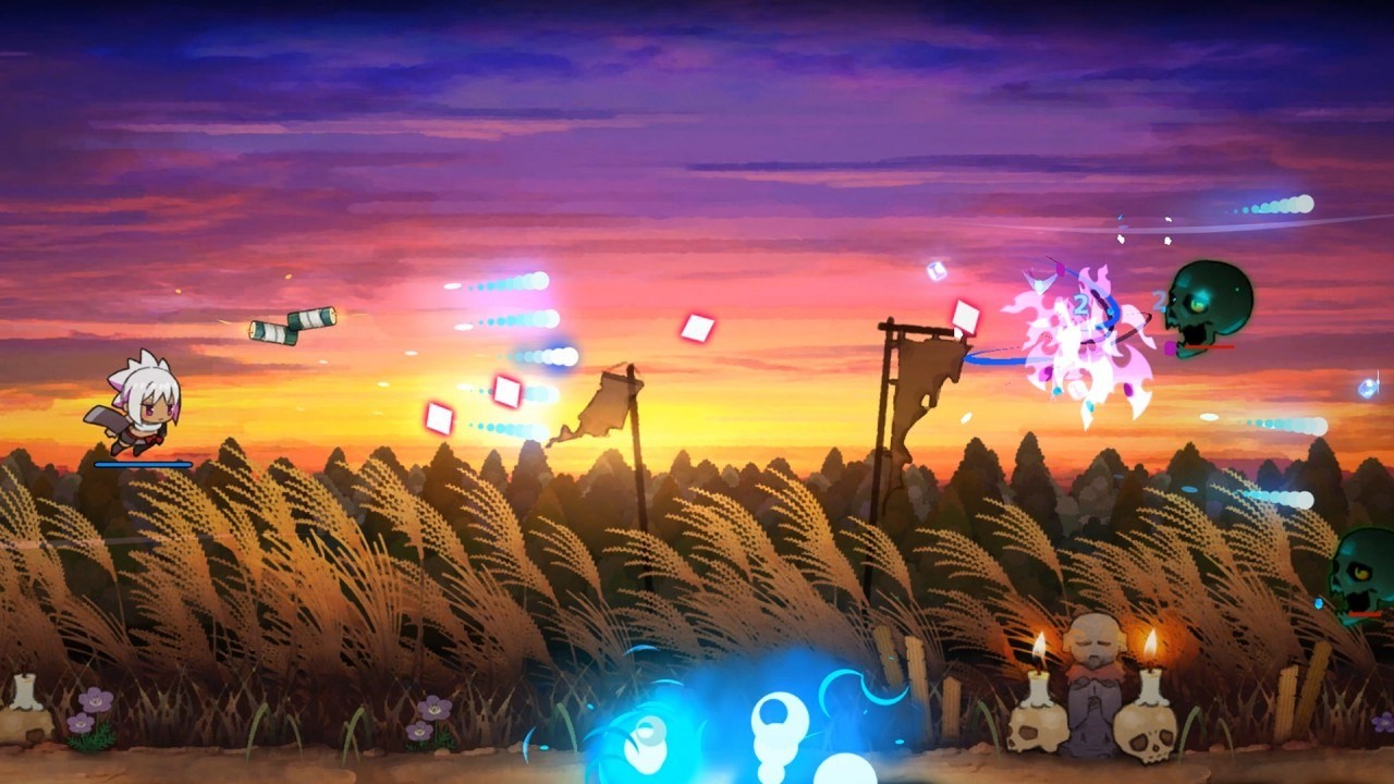 弹幕动作射击新游《百合太刀降魔传》将于11月23日登陆Steam页面！