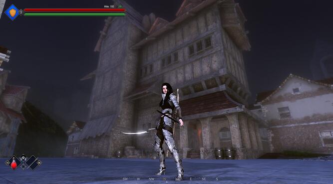 3D开放世界刀剑战斗动作游戏《Queen of Dark》Steam抢先体验开启！
