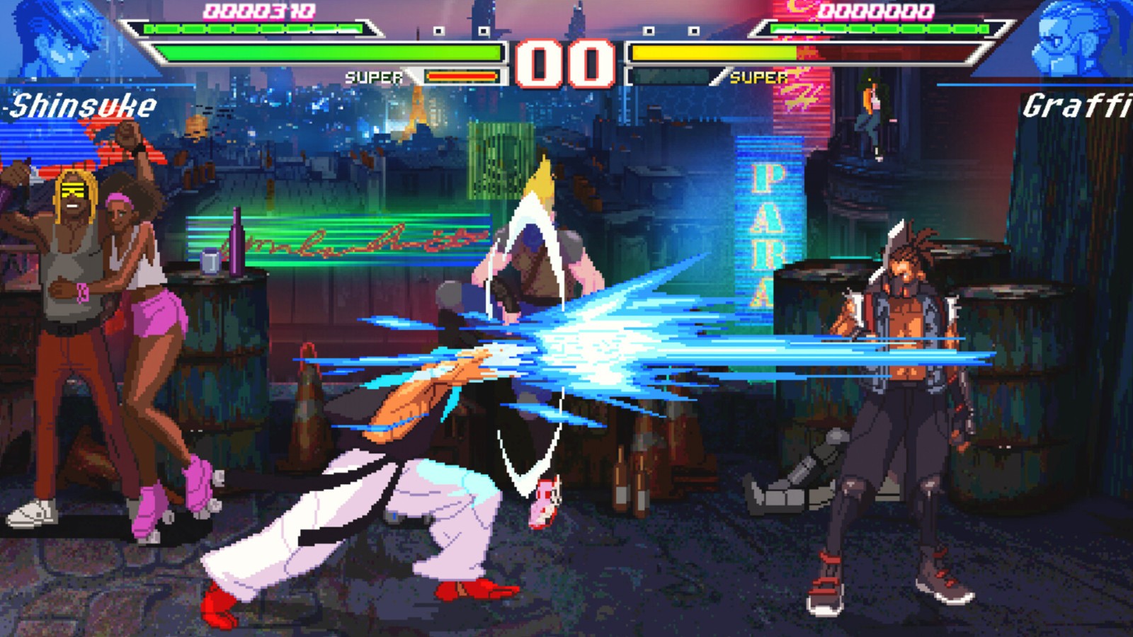 格斗游戏《Blazing Strike》Steam页面上线，支持中文！