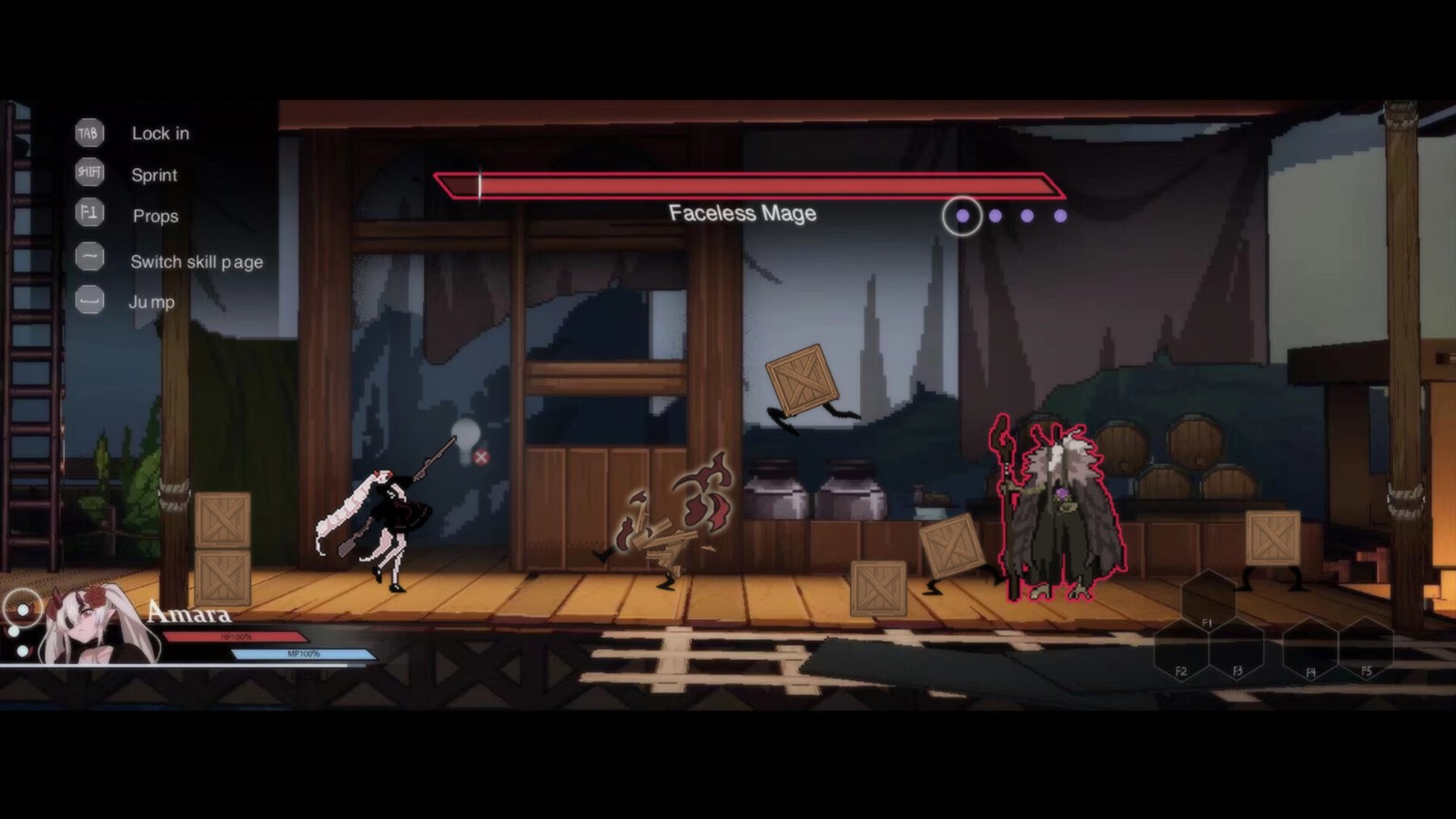 像素动作游戏《阿玛拉：魔神之意》Steam页面上线，发售日期待定！