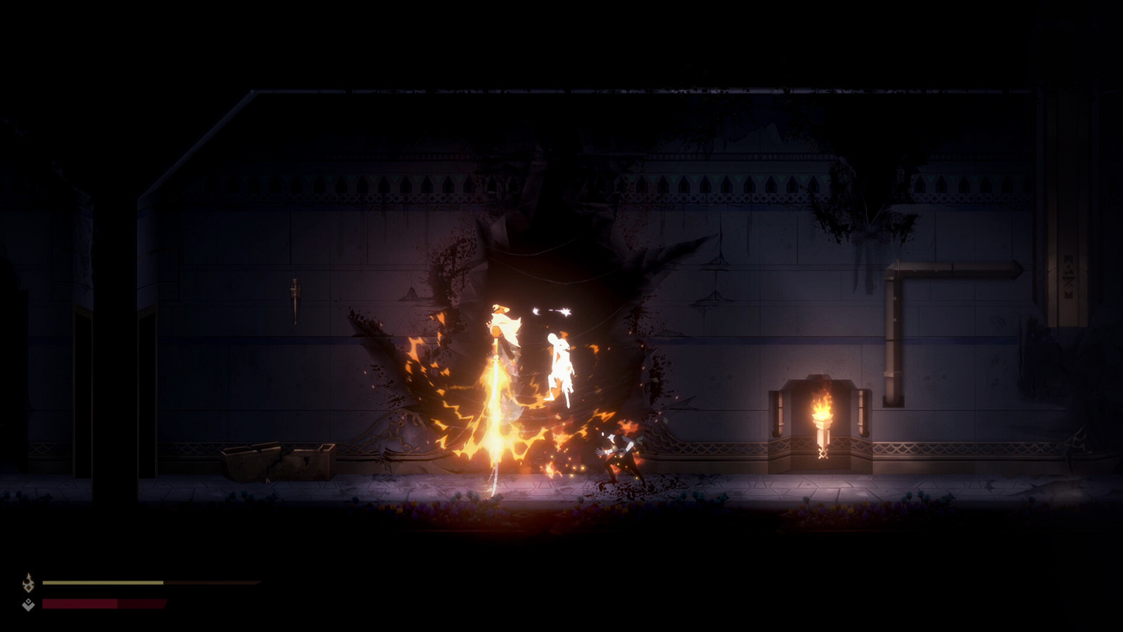 2D银河恶魔城类游戏《离火长明2》Steam页面上线！