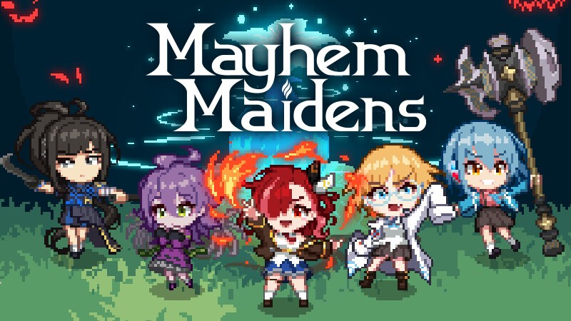 塔防游戏《Mayhem Maidens》Steam页面上线，支持简中！