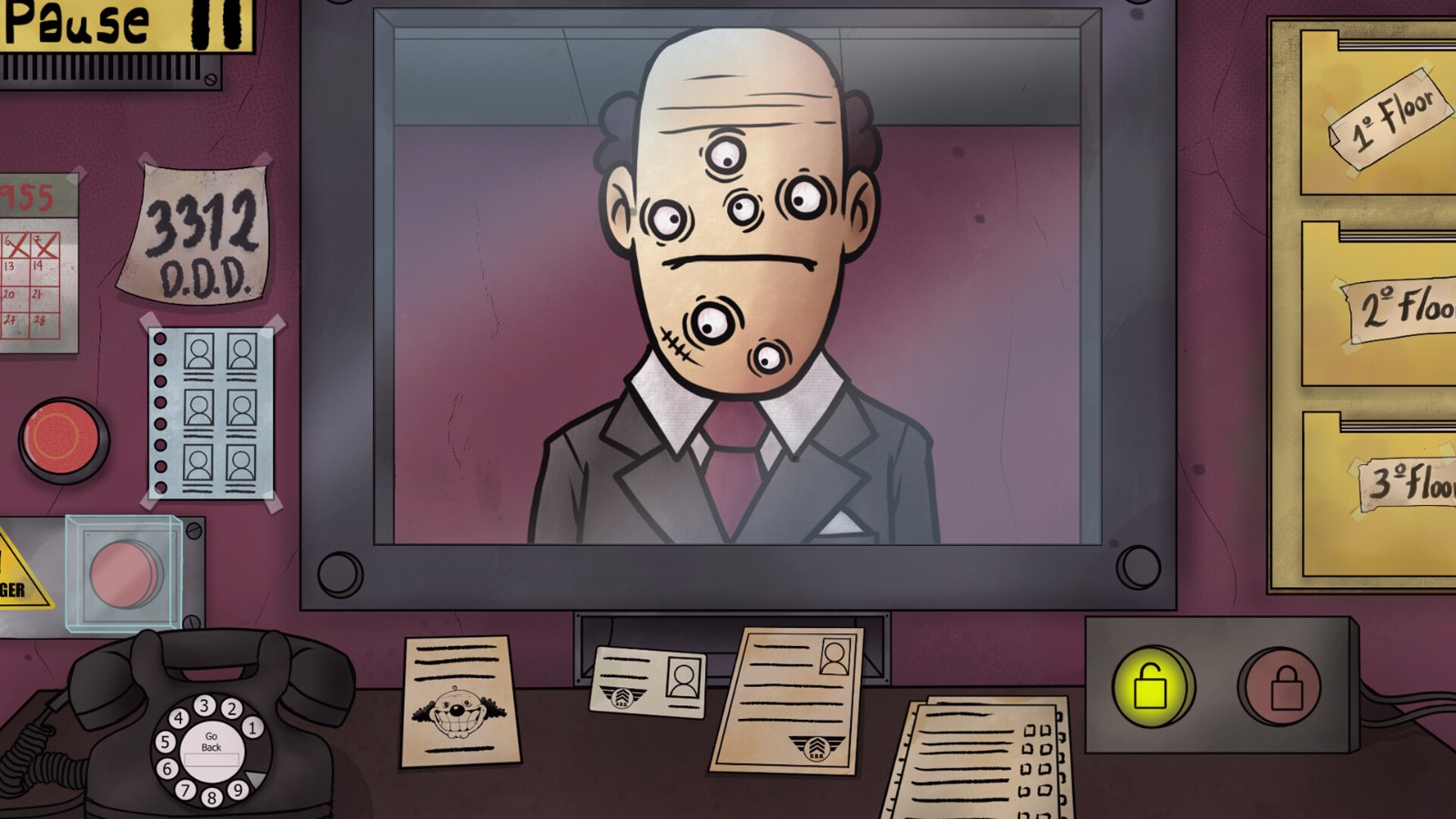 请出示证件游戏《那不是你邻居》于2025年1月在Steam推出！