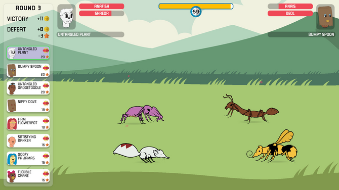 休闲风DNA合成生物对战游戏《Battimals》登陆Steam！