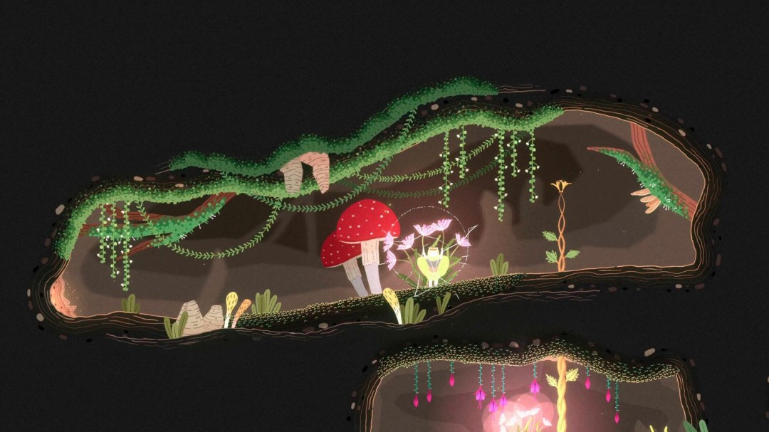 手绘2D解谜平台游戏《Oscuro Blossom's Glow》Steam页面开放，年内发售！