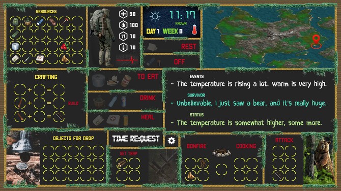 孤岛生存冒险新游《Time Re:Quest》登陆Steam正式推出！