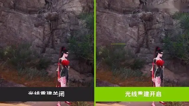 《永劫无间》全景光追和DLSS光线重建，画面提升！
