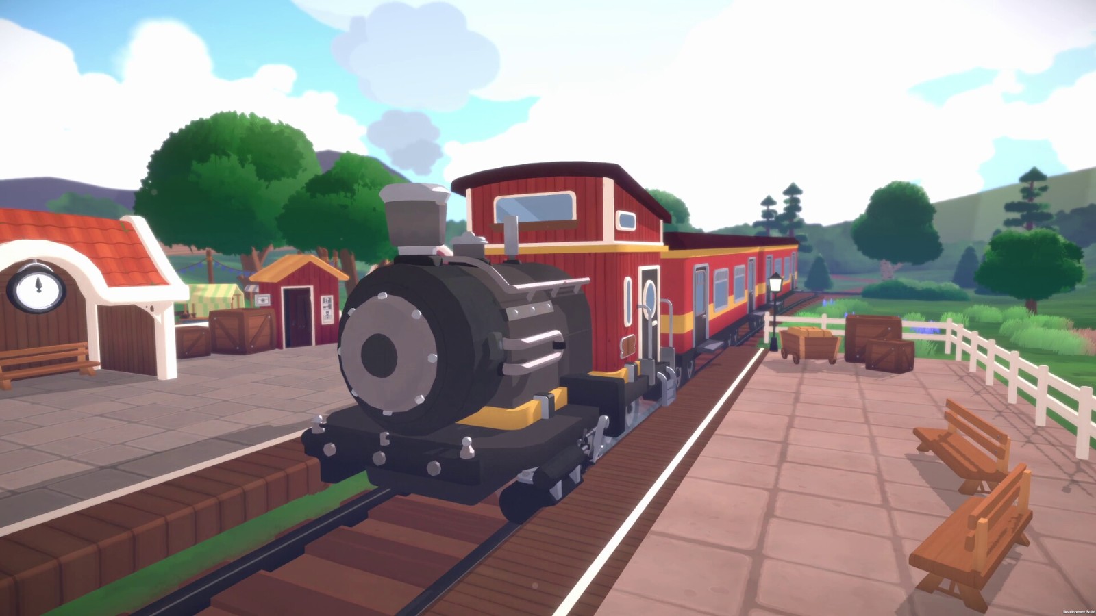 生活模拟冒险火车游戏《Locomoto》Steam页面上线，发售日待定！