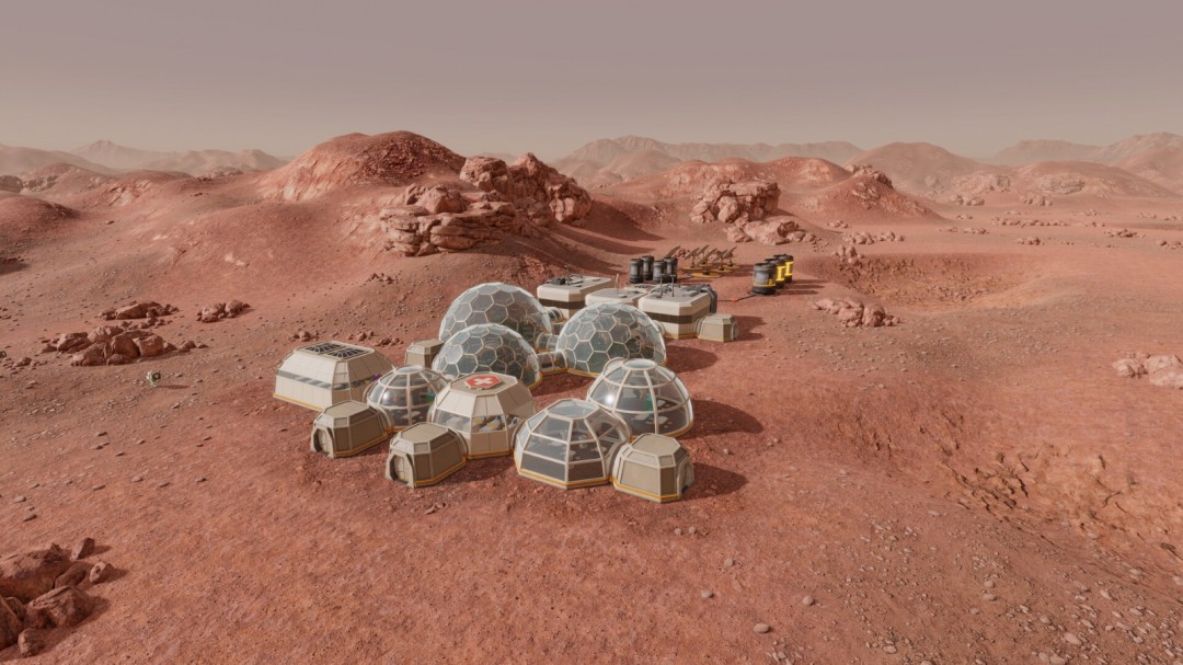 模拟建造科幻策略游戏《星球基地2》Steam页面开放，暂不支持中文！