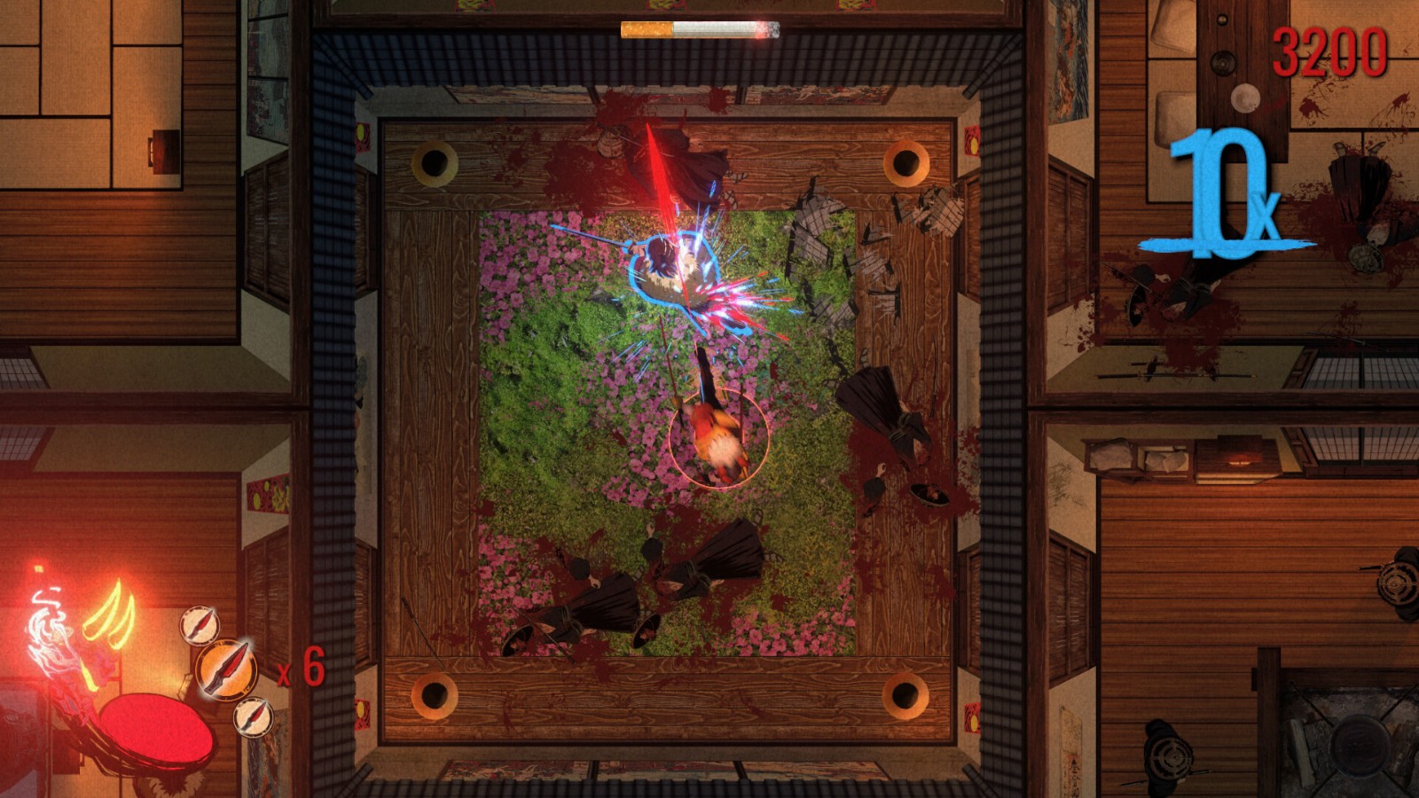 俯视角高速动作游戏《疯狂武士》Steam页面开放，明年发售！