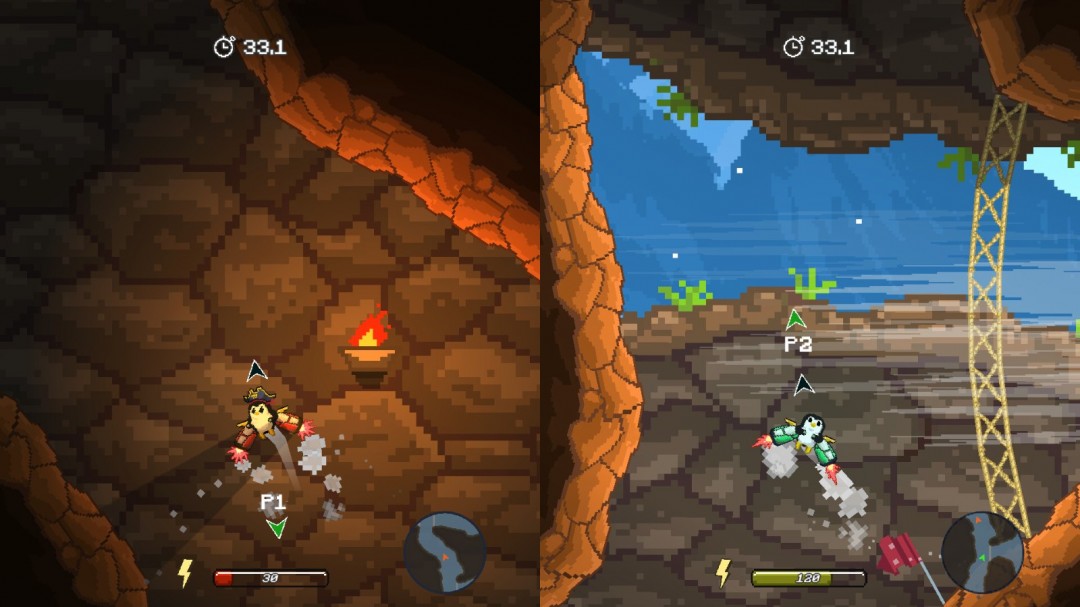2D飞行动作游戏《火箭企鹅》Steam页面开放，年内发售！