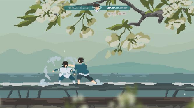 3月15日简短轻松的国风动作游戏《月白》Steam页面上线