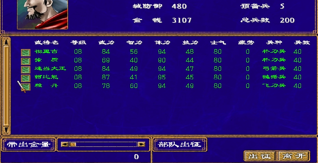 三国群英传2彻里吉怎么开局