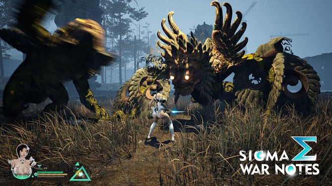 美少女硬核战斗新游《茜格玛战记》登陆Steam正式推出！