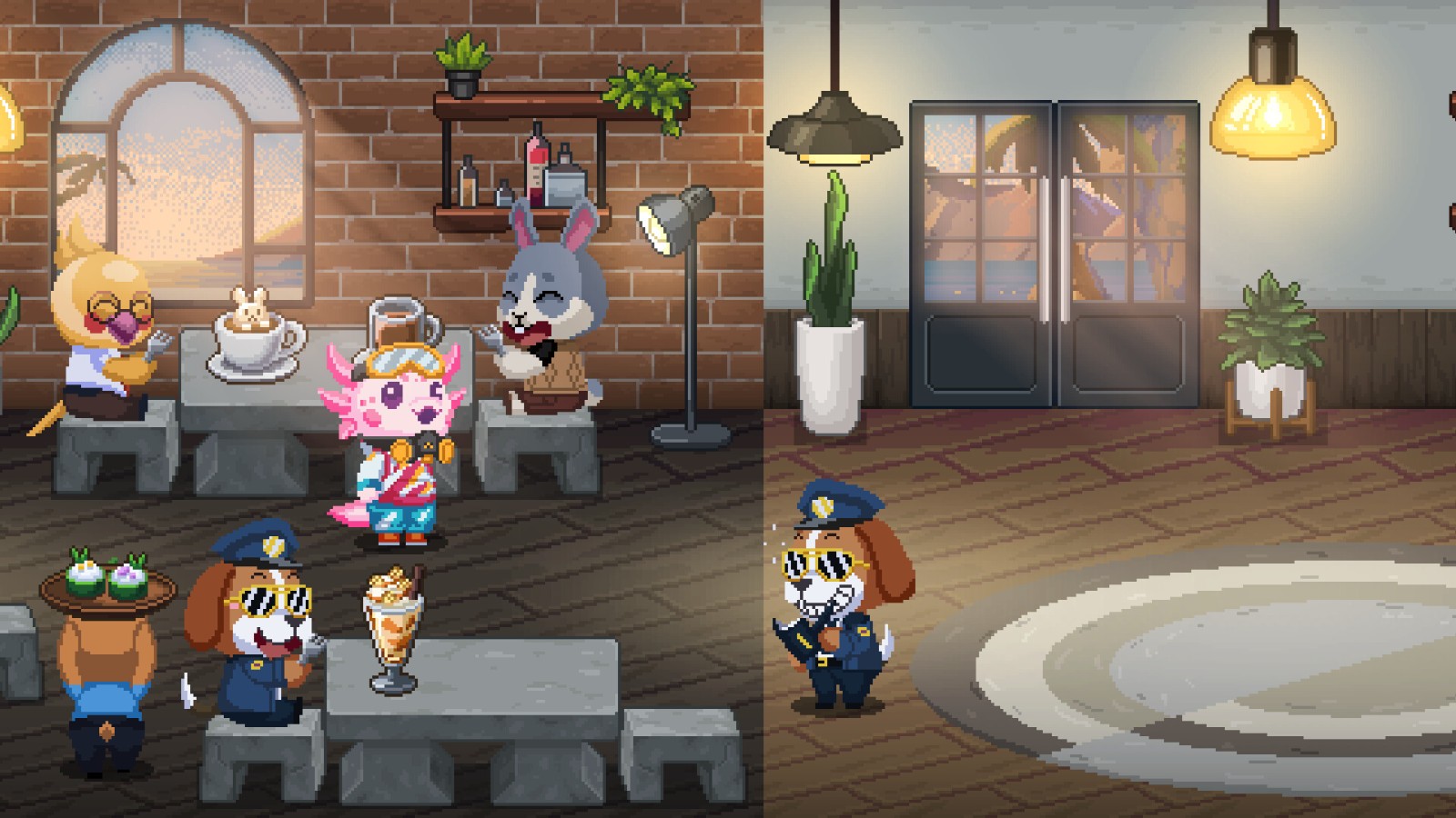温馨餐厅管理游戏《Not Monday Cafe》Steam页面开放，发售日期待定！